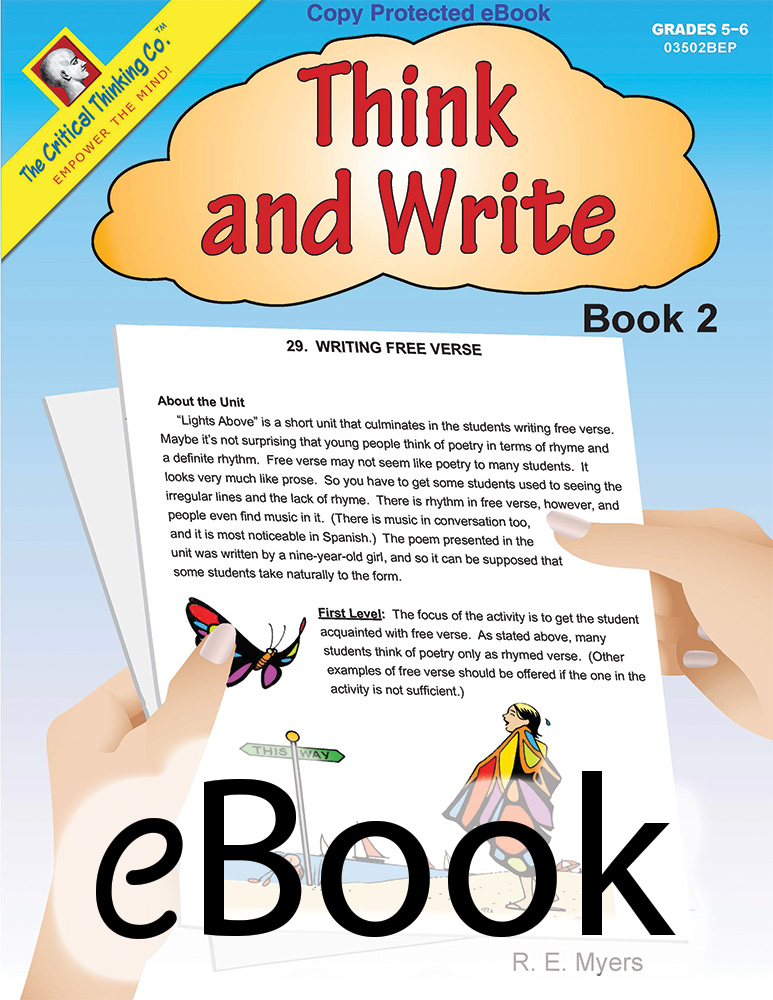 Book　Write　eBook　Think　and