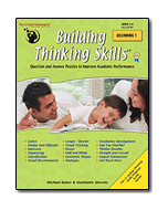 Building Thinking Skills® Beginning 1