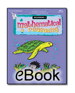 Mathematical Reasoning™ Beginning 1  - eBook 